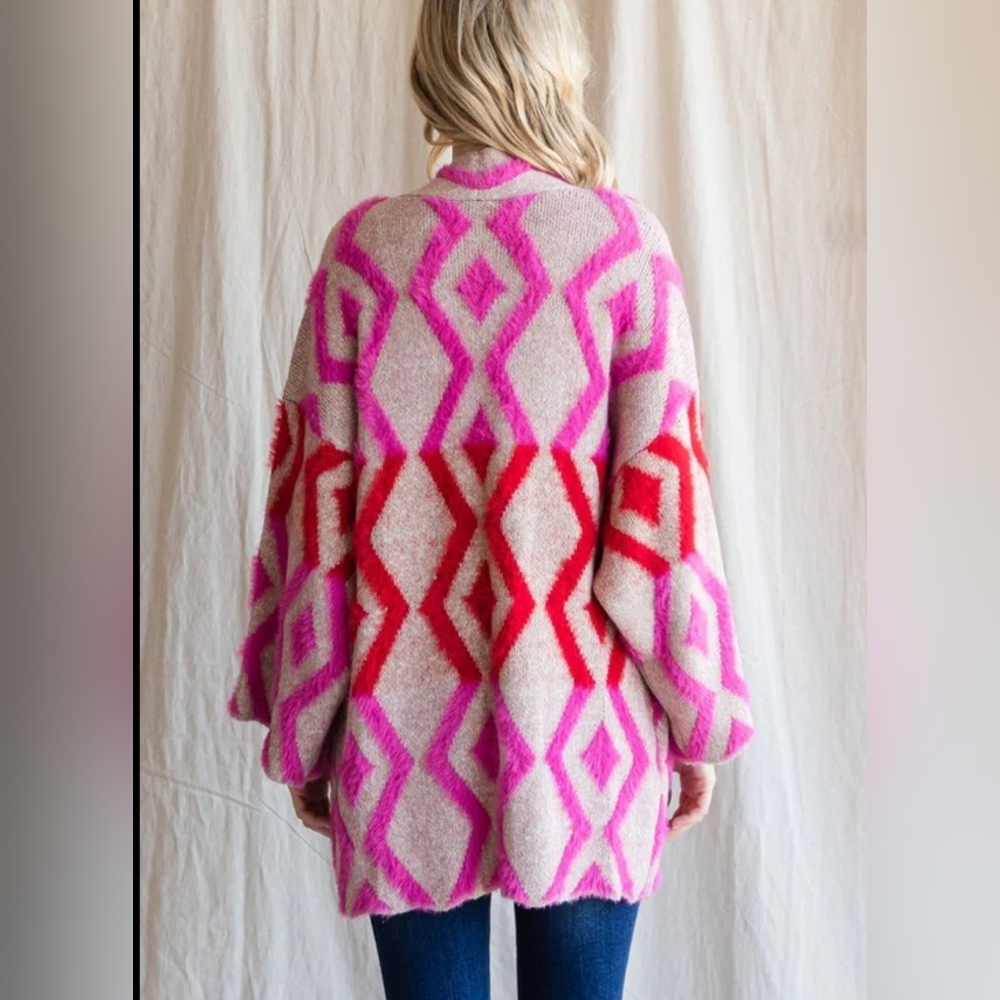 Boutique cozy open sweater